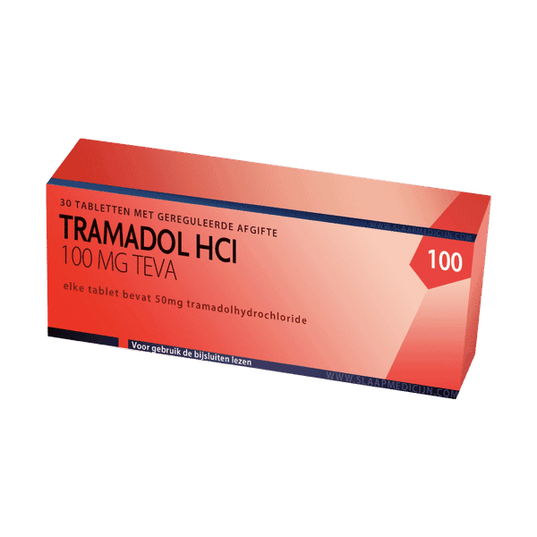 Doosje Tramadol 100 mg pijnstiller