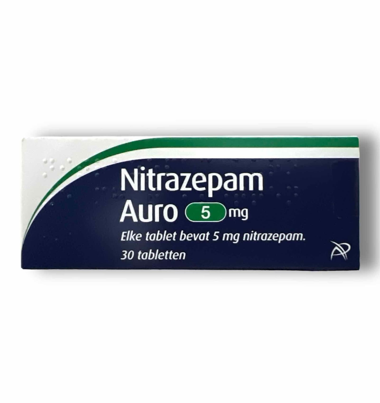 Doosje Nitrazepam 5 mg van Aurobindo, slaapmedicatie