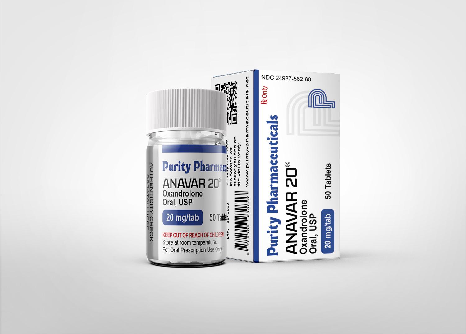Anavar 20 (Oxandrolone) by PURITY kopen PHARMACEUTICALS®