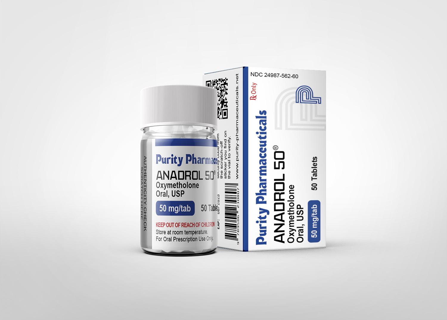 Anadrol kopen 50 (Oxymetholone) by PURITY PHARMACEUTICALS®