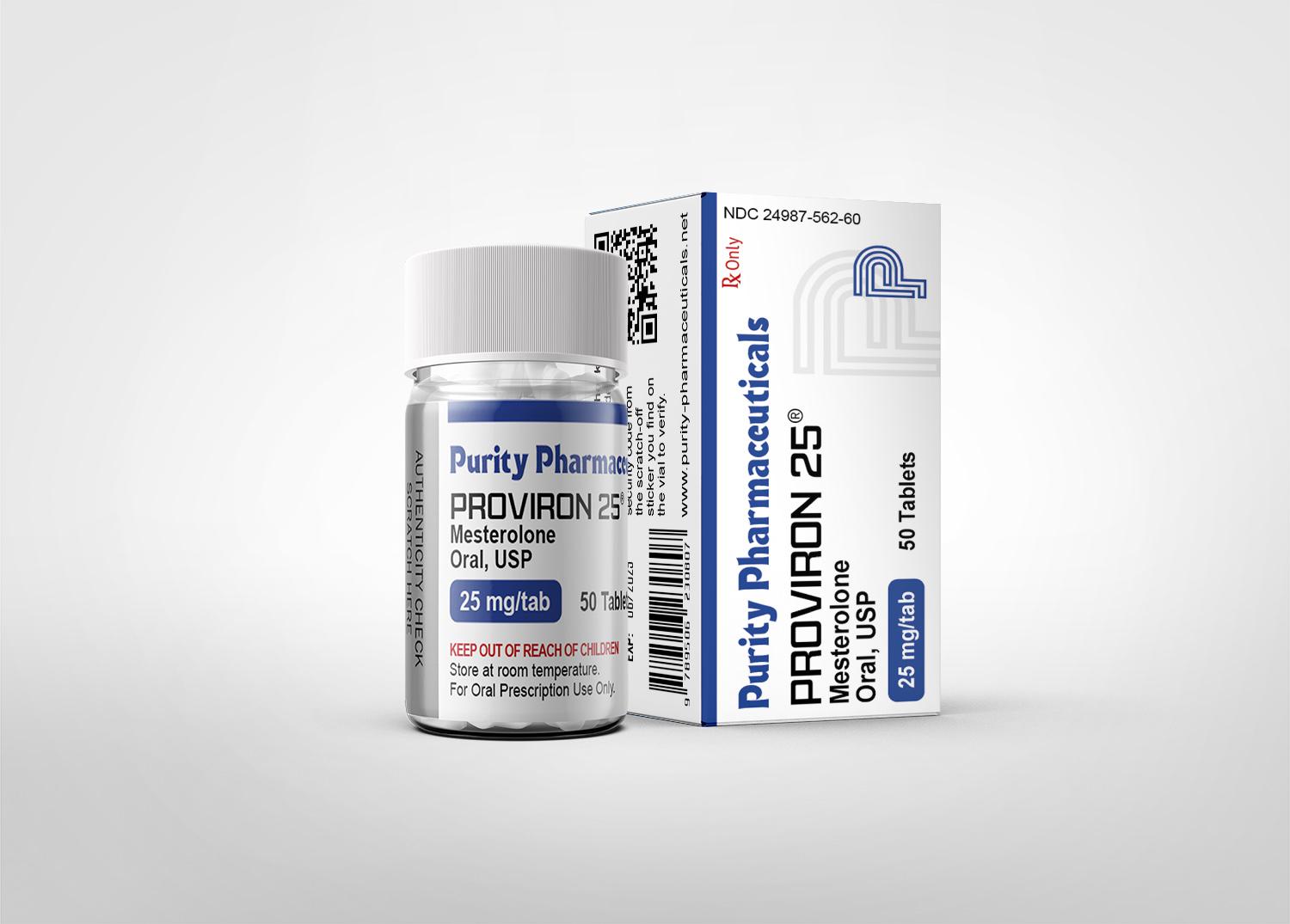 Proviron (Mesterolone) 25 by PURITY PHARMACEUTICALS® kopen