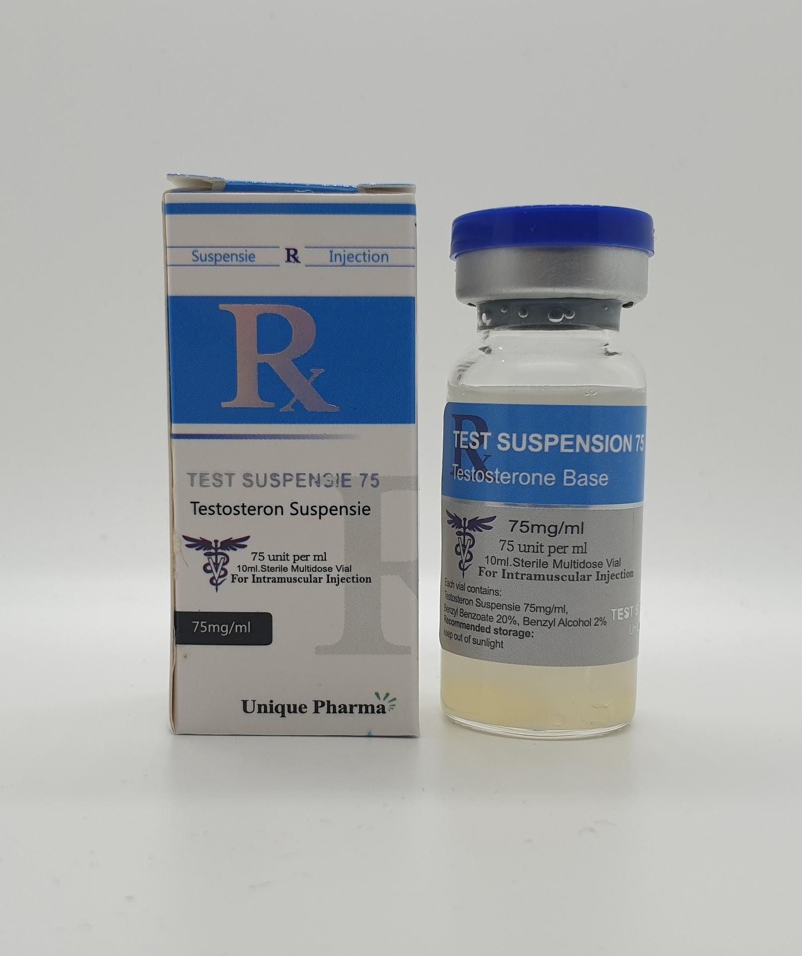 Testosteron Suspensie 75 kopen by UNIQUE PHARMA®