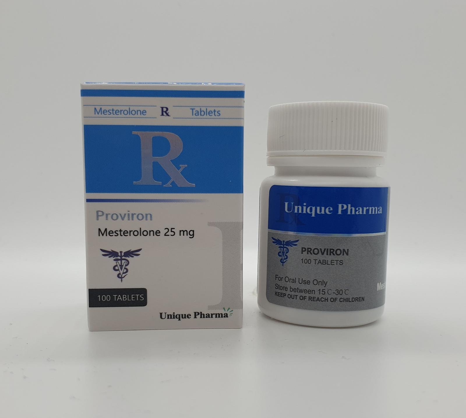 Proviron (Mesterolone) 25 by UNIQUE PHARMA® kopen
