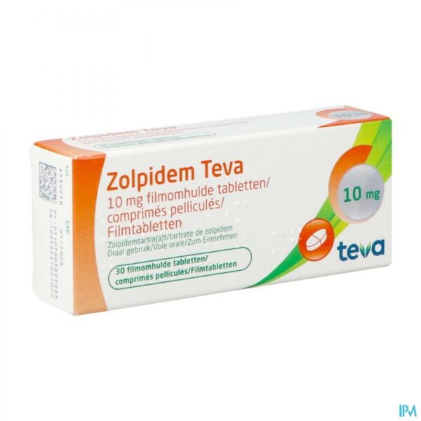 Doosje Zolpidem teva kopen